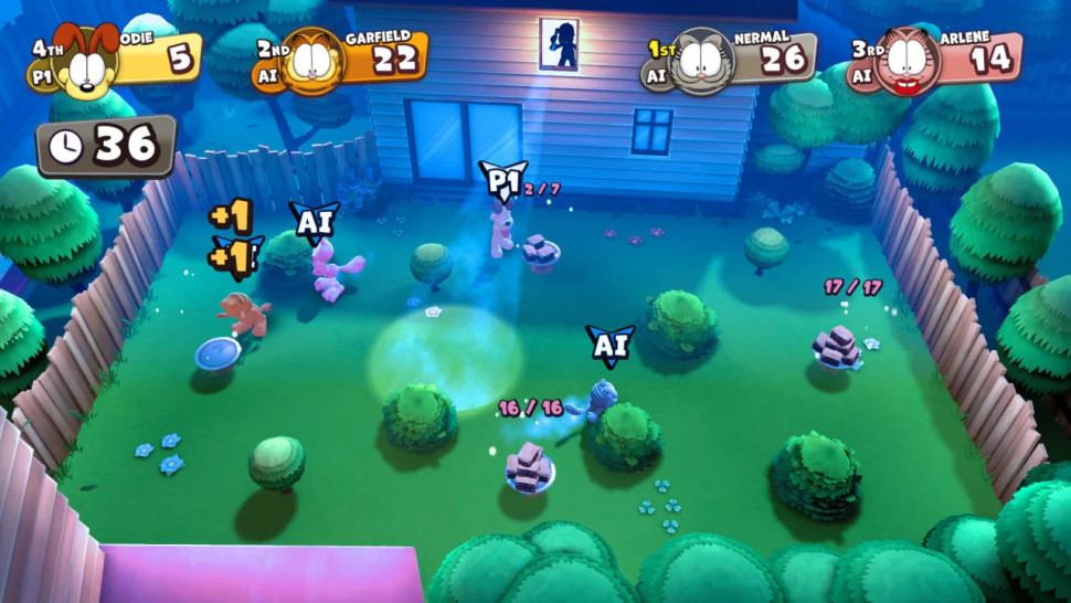 Игра Garfield Lasagna Party (Xbox One) б/у, Русские Субтитры