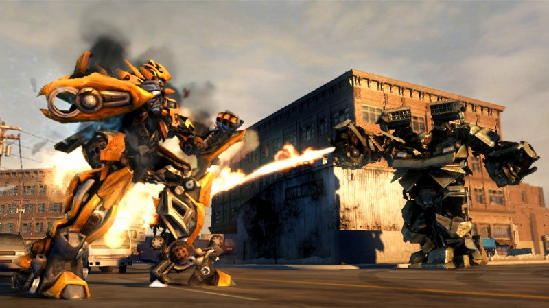 Игра Transformers Revenge of the Fallen (Xbox 360) б/у, Полностью Английский
