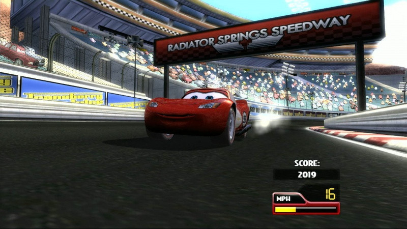 Игра Тачки: Race O Rama (Xbox 360) б/у, Полностью Английский