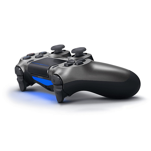 Геймпад (Джойстик) для PS4 V2 Steel Black (Replica)