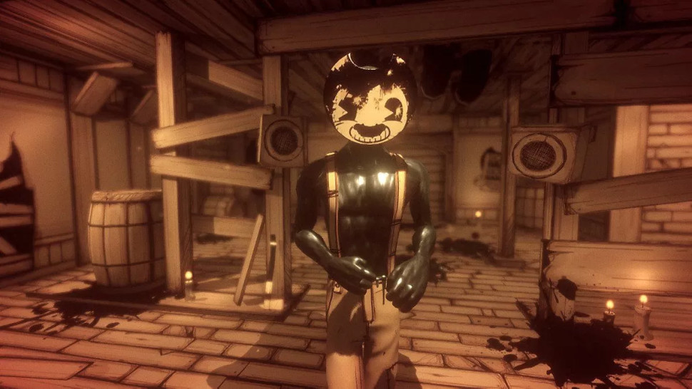Игра Bendy and the Ink Machine (PS4) б/у, Полностью Английский