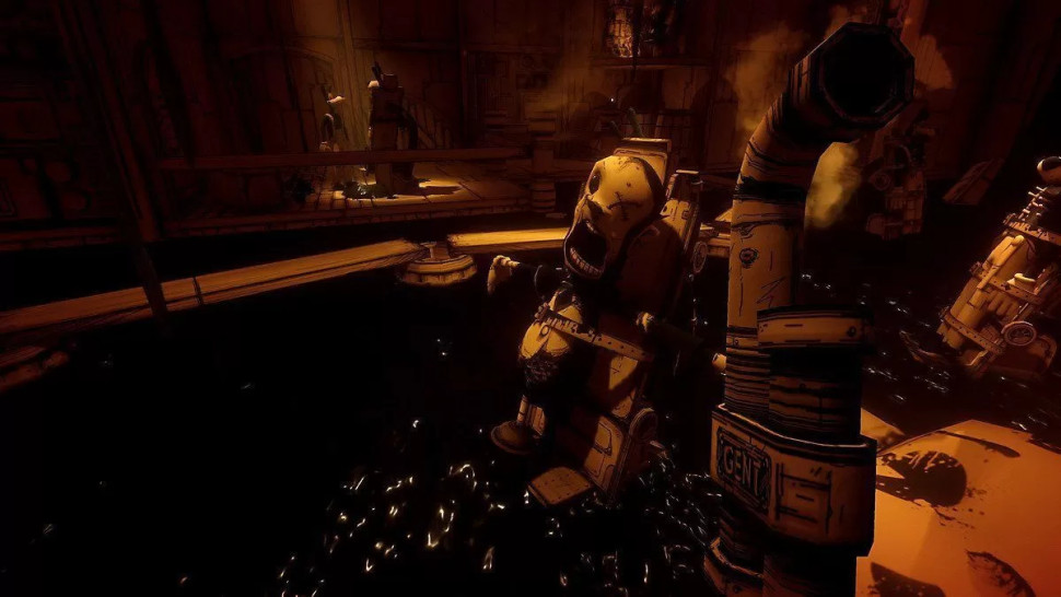 Игра Bendy and the Ink Machine (PS4) б/у, Полностью Английский