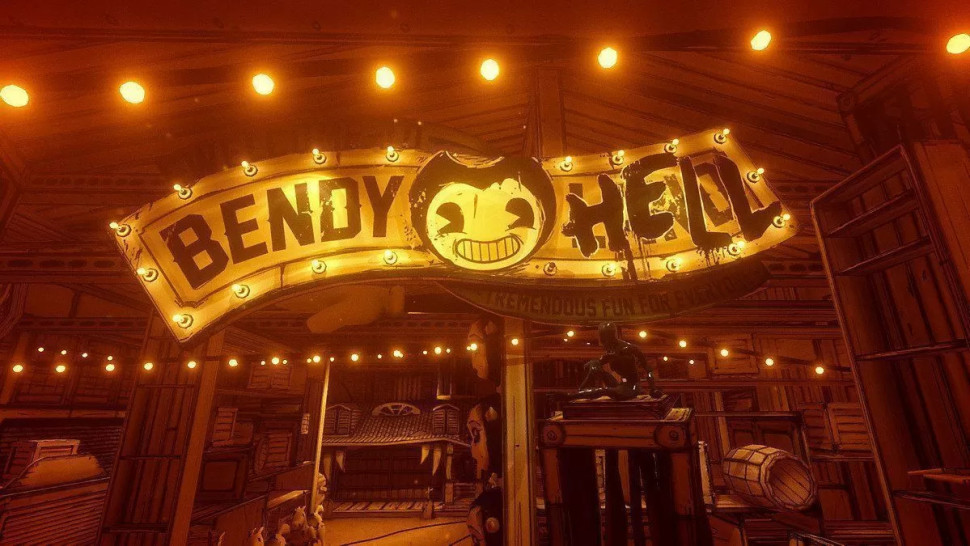 Игра Bendy and the Ink Machine (PS4) б/у, Полностью Английский