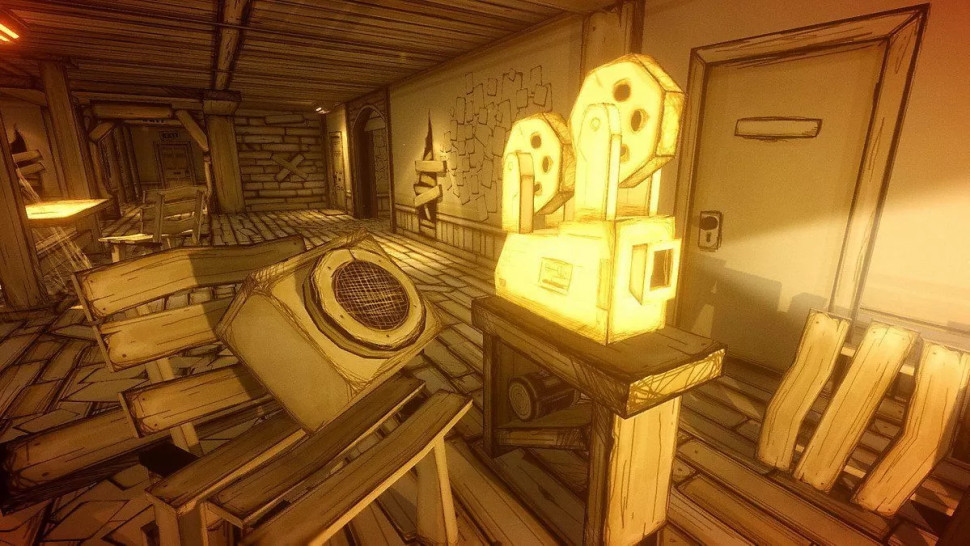Игра Bendy and the Ink Machine (PS4) б/у, Полностью Английский