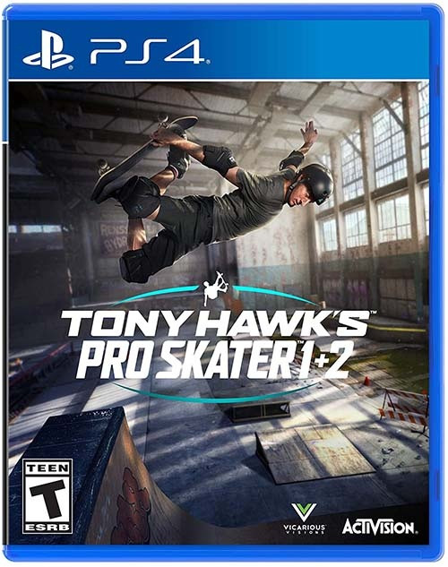 Игра Tony Hawk’s Pro Skater 1 + 2 (PS4) б/у, Полностью Английский