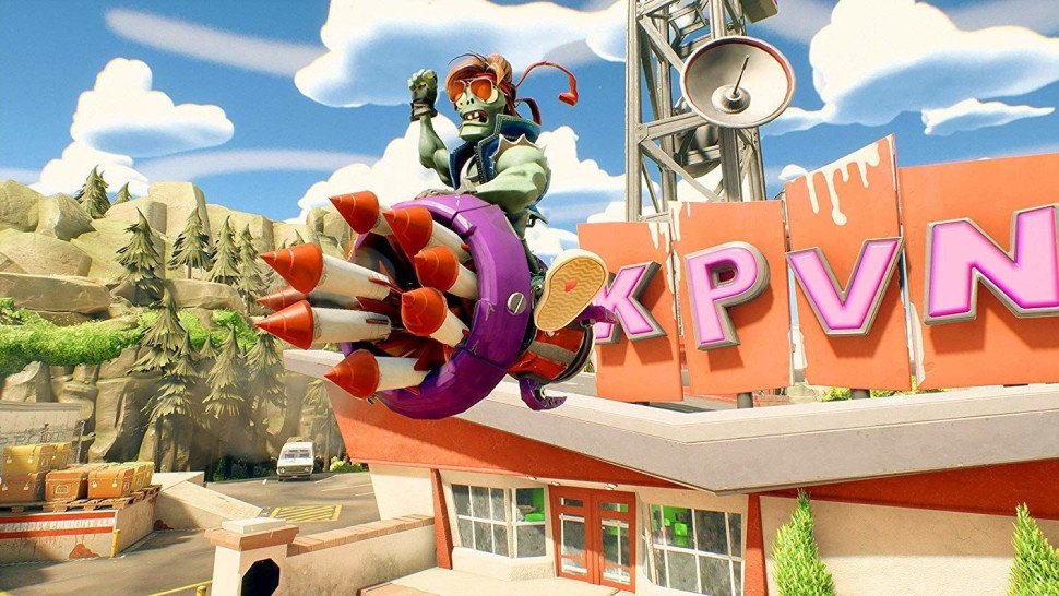 Игра Plants vs. Zombies: Битва за Нейборвиль (PS4) б/у, Русские Субтитры