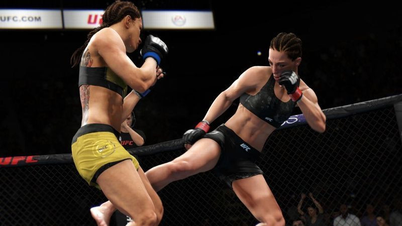 Игра EA SPORTS UFC 3 (PS4) б/у, Русские Субтитры