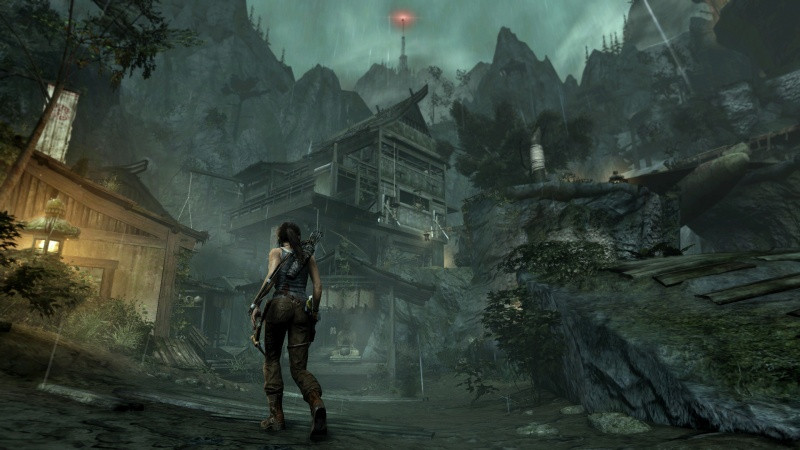 Игра Tomb Raider (Xbox 360) б/у, Полностью Русский