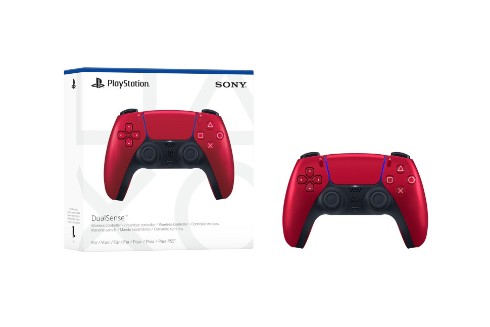 геймпад DualSense для PS5 б/у (Вулканический красный) купить за 4499.0000