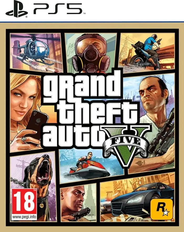 Игра Grand Theft Auto V (PS5) б/у, Русские Субтитры