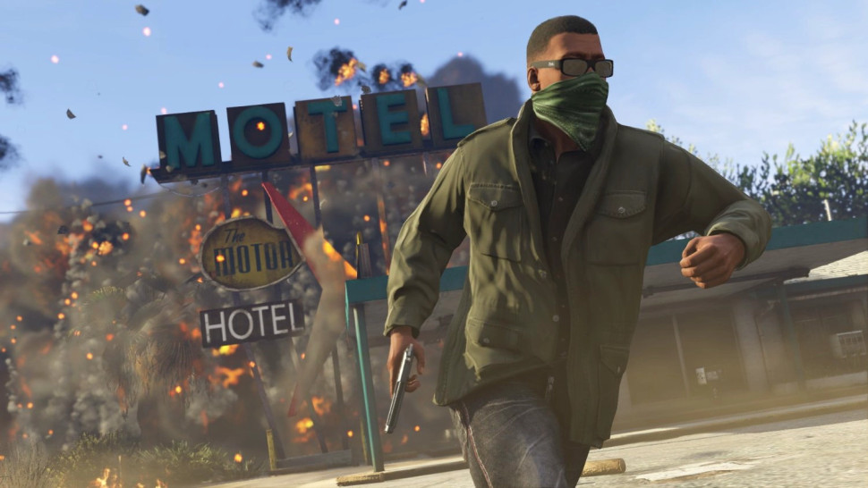 Игра Grand Theft Auto V (PS5) б/у, Русские Субтитры