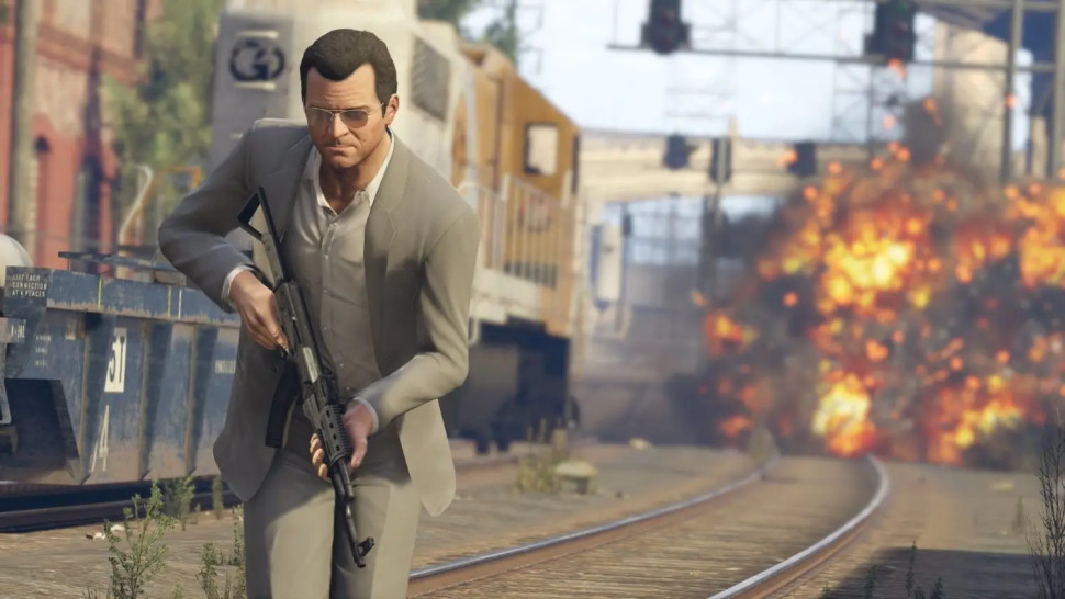 Игра Grand Theft Auto V (PS5) б/у, Русские Субтитры