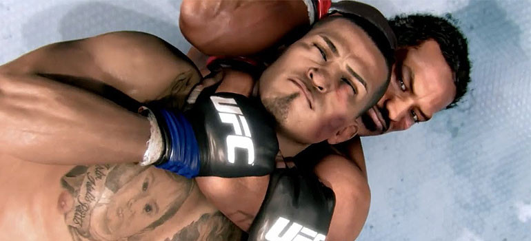 Игра EA SPORTS UFC (PS4) б/у, Полностью Английский