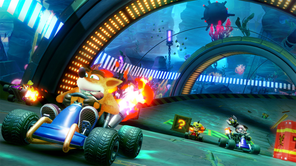 Игра Crash Team Racing Nitro-Fueled (Xbox one) б/у, полностью на английском