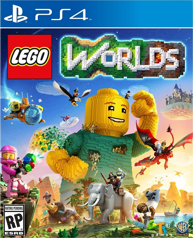 Игра LEGO Worlds (PS4) Англ. б/у, Полностью Английский