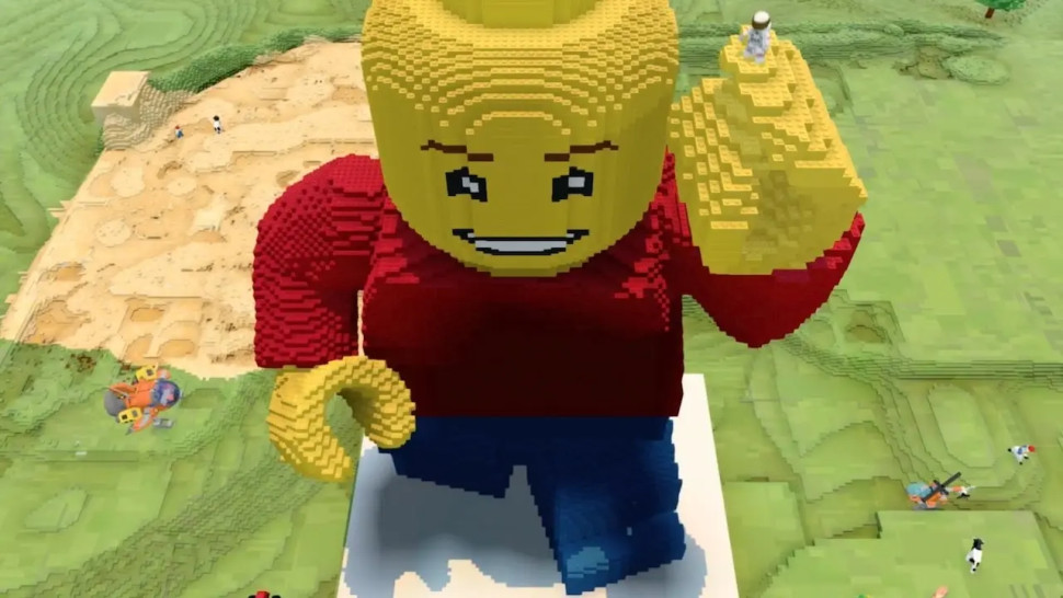 Игра LEGO Worlds (PS4) Англ. б/у, Полностью Английский