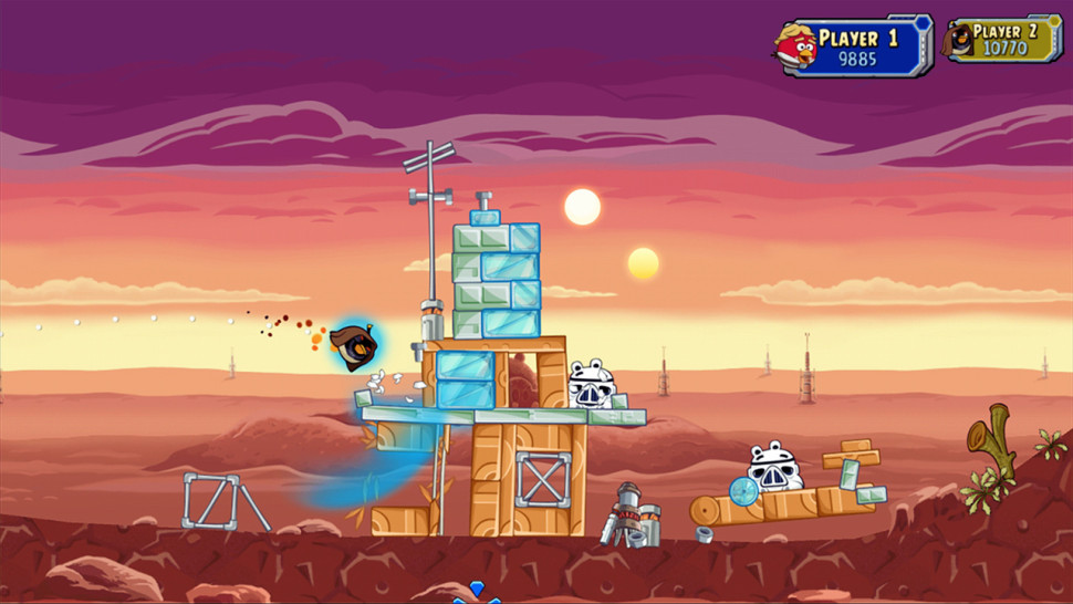 Игра Angry Birds Star Wars (Xbox 360) б/у, Русские Субтитры