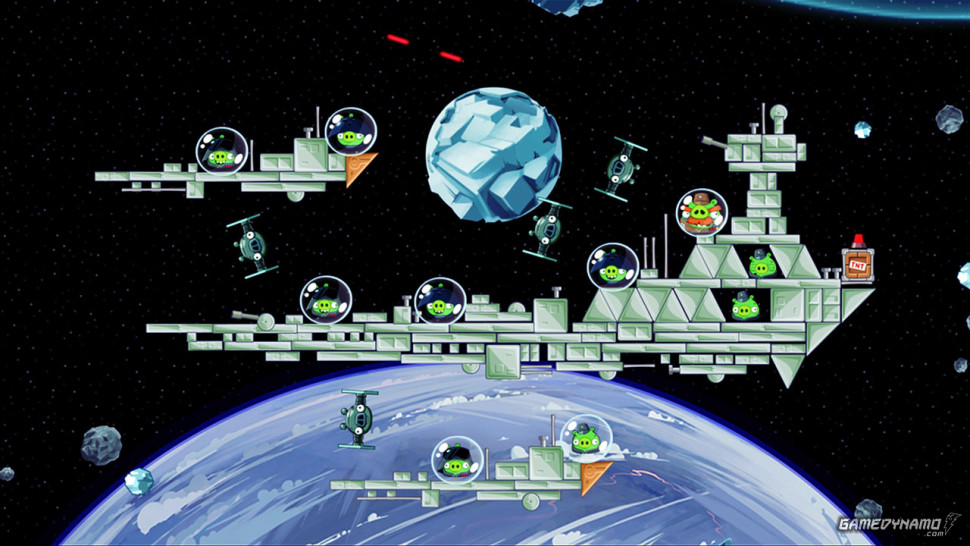 Игра Angry Birds Star Wars (Xbox 360) б/у, Русские Субтитры