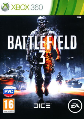 Игра Battlefield 3 (Xbox 360) б/у, Полностью Русский