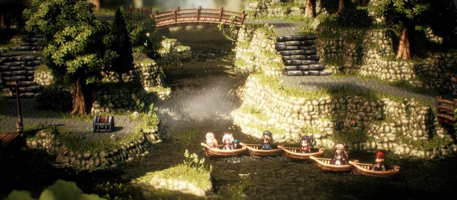 Игра Octopath Traveler II (PS4) Полностью Английский