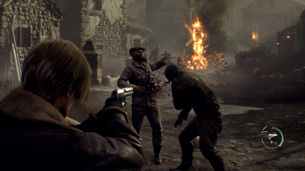 Игра Resident Evil 4 Remake Стандартное издание (PS4) б\у, Полностью на русском