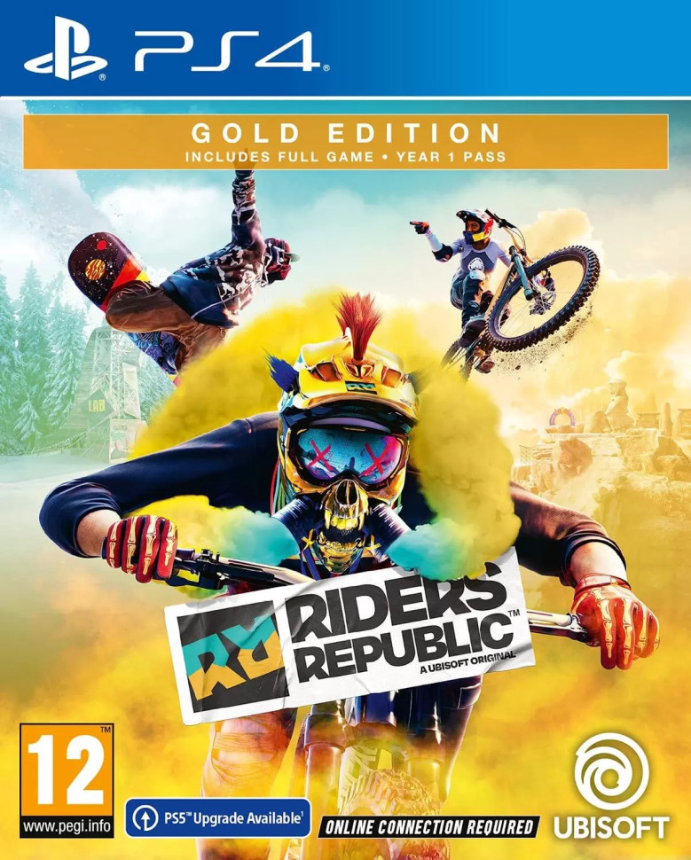 Игра Riders Republic Gold Edtion (PS4) Русские Субтитры купить за 3499.0000