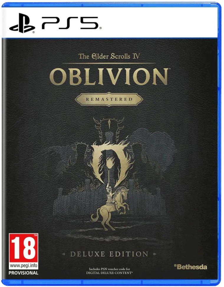 Игра Elder Scrolls IV (4) Oblivion Remastered Deluxe Edition (PS5) Полностью на английском