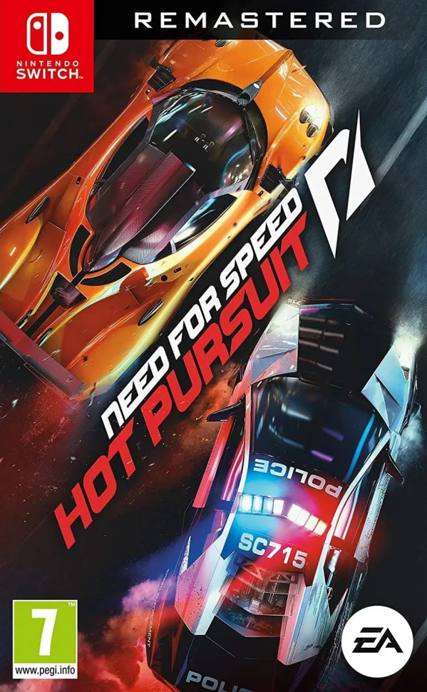 Игра Need for Speed Hot: Pursuit – Remastered (Nintendo Switch) б/у, Полностью Английский