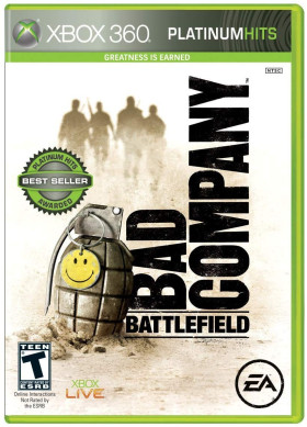 Игра Battlefield Bad Company (Xbox 360) б/у, Полностью Английский