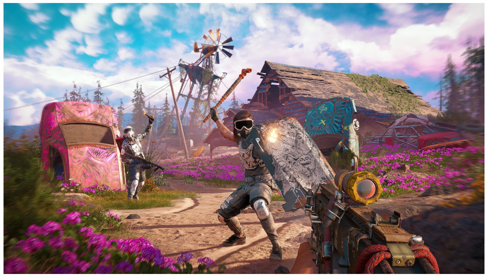 Игра Far Cry: New Dawn (Xbox one) б/у, Полностью Русский