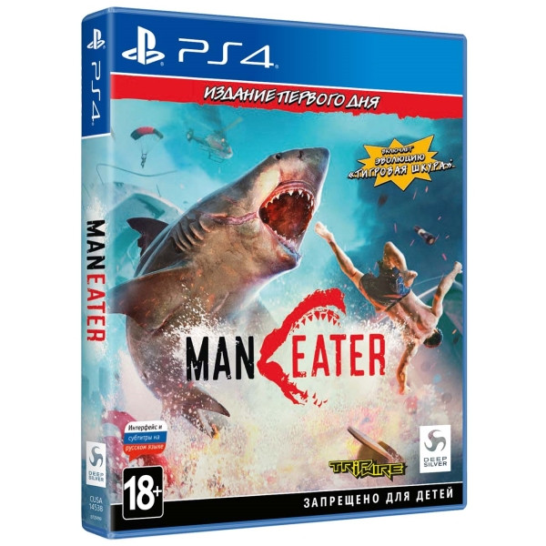 Игра Maneater (PS4) Полностью Русский