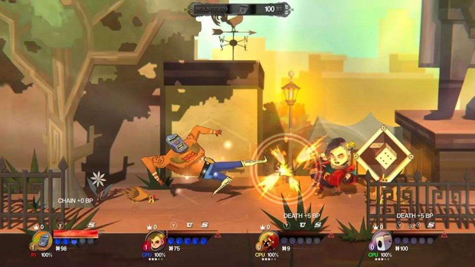 Игра Bounty Battle: The Ultimate Indie Brawler (PS4) Полностью Английский