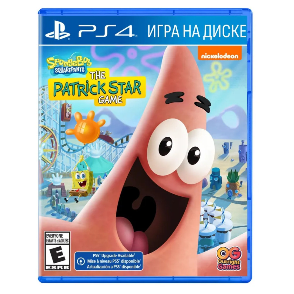 Игра SpongeBob SquarePants: The Patrick Star Game (PS4) Полностью Английский