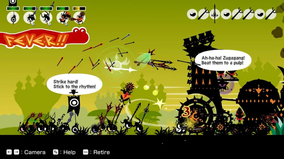 Игра Patapon 1 + 2 Replay (Nintendo Switch) Полностью на английском