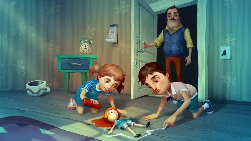 Игра Hello Neighbor: Hide and Seek (Xbox one) б/у, Русские Субтитры