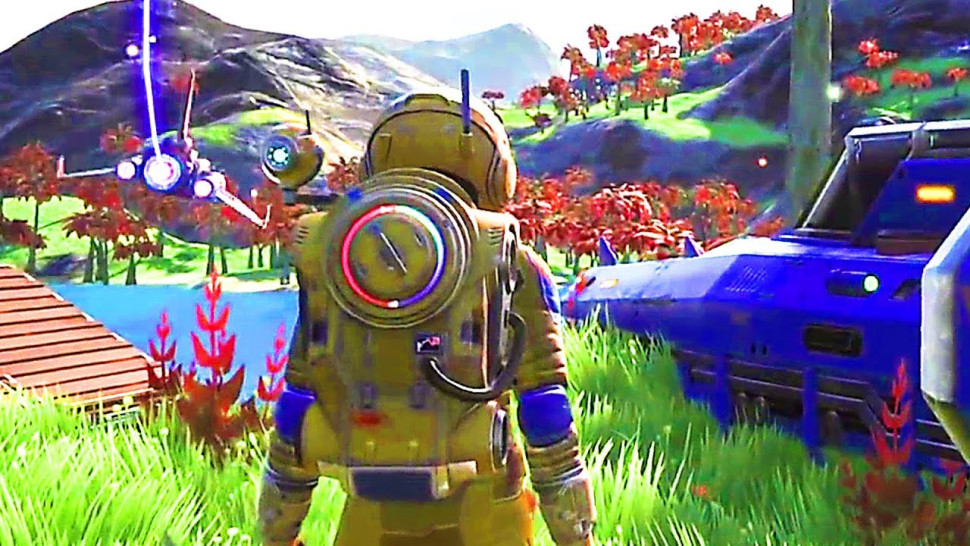 Игра No Man's Sky (Xbox one) б/у, Полностью Русский