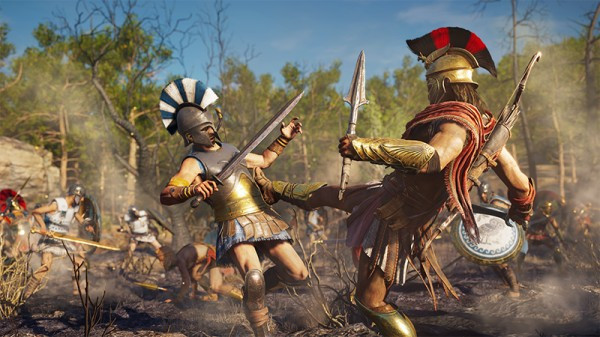 Игра Assassin's Creed: Одиссея (PS4) б/у, Полностью Русский