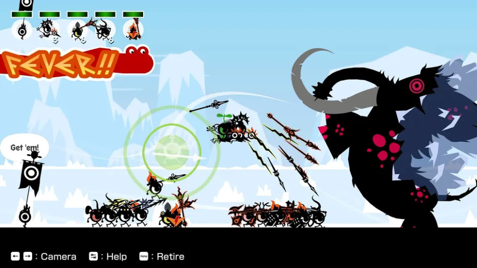 Игра Patapon 1 + 2 Replay (Nintendo Switch) б\у, Полностью на английском