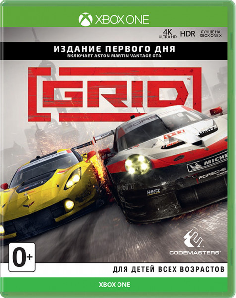 Игра GRID. Day one Edition (Xbox one) б/у, Полностью Английский