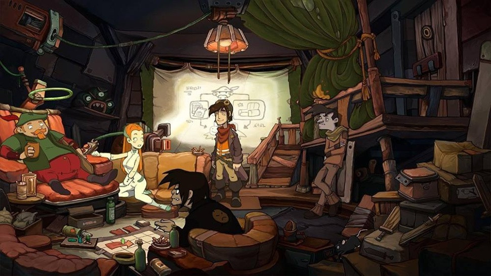 Игра Chaos on Deponia (PS4) Русские Субтитры