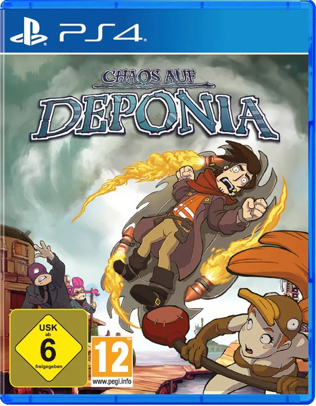Игра Chaos on Deponia (PS4) Русские Субтитры купить за 1999.0000