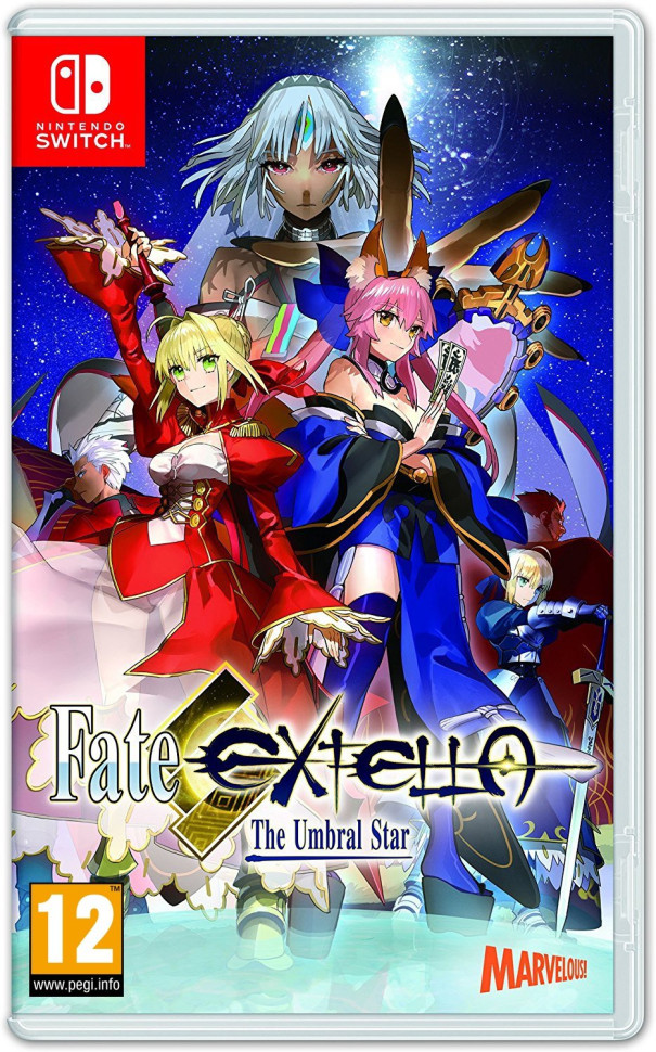 Игра Fate/Extella The Umbral Star (Nintendo Switch) б/у, Полностью Английский