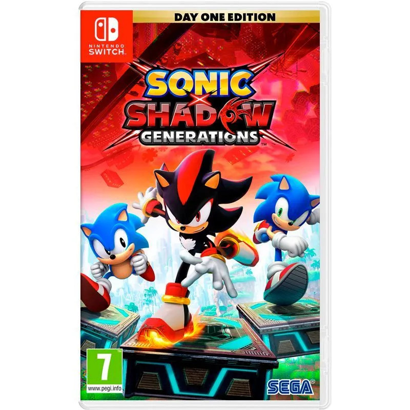 Игра Sonic X Shadow Generations (Nintendo Switch) Субтитры на русском