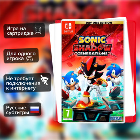 Игра Sonic X Shadow Generations (Nintendo Switch) Субтитры на русском