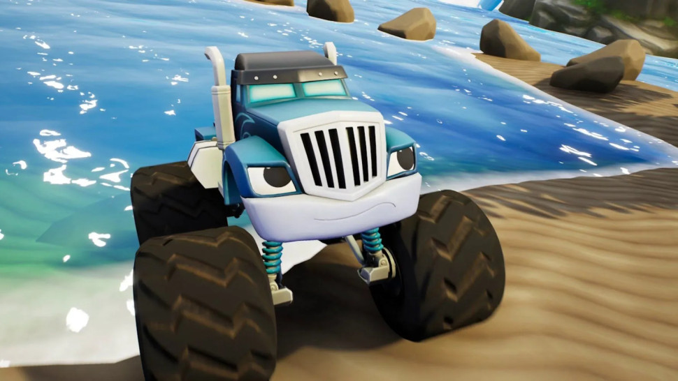 Игра Blaze and the Monster Machines: Axle City Racers (Nintendo Switch) б\у, Субтитры на русском