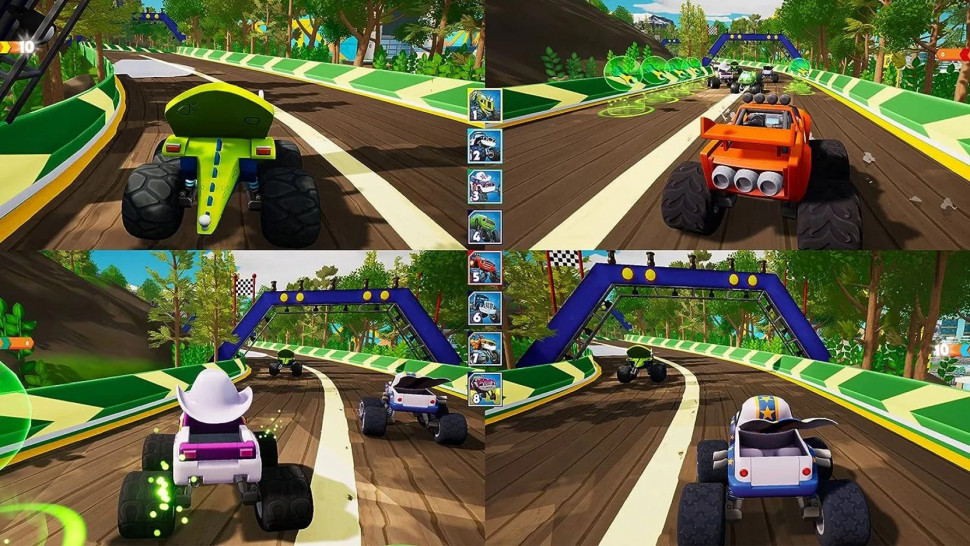 Игра Blaze and the Monster Machines: Axle City Racers (Nintendo Switch) б\у, Субтитры на русском
