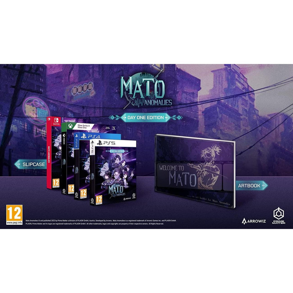 Игра Mato Anomalies Day One Edition (PS4) б/у, Полностью Английский