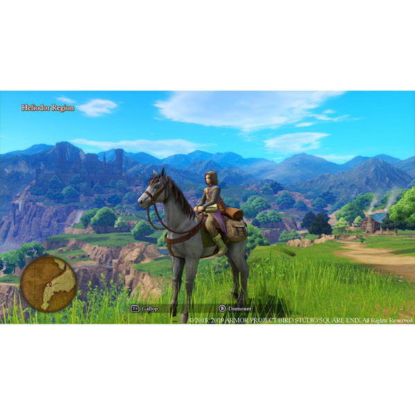 Игра Dragon Quest XI S: Echoes of an Elusive Age. Definitive Edition (Nintendo Switch) б/у, Полностью Английский