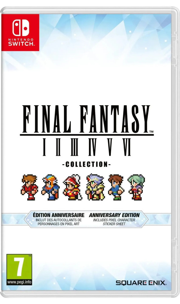 Игра Final Fantasy I-VI (1-6) Pixel Remaster Collection (Nintendo Switch) б\у, Субтитры на русском