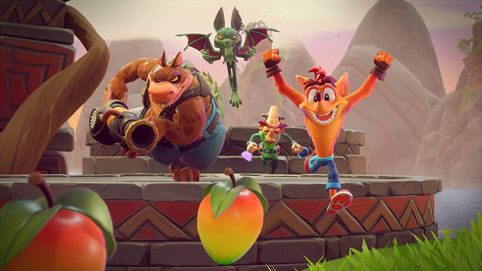 Игра Crash Team Rumble (PS4) б/у, Полностью Английский